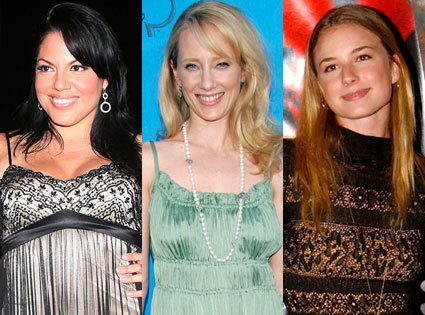 Sara Ramirez, Anne Heche, Emily VanCamp Sara Ramirez, Anne Heche, Emily VanCamp